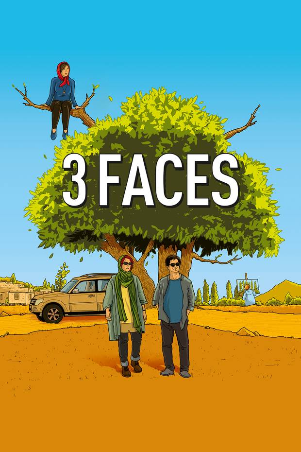 3 Faces - Poster
