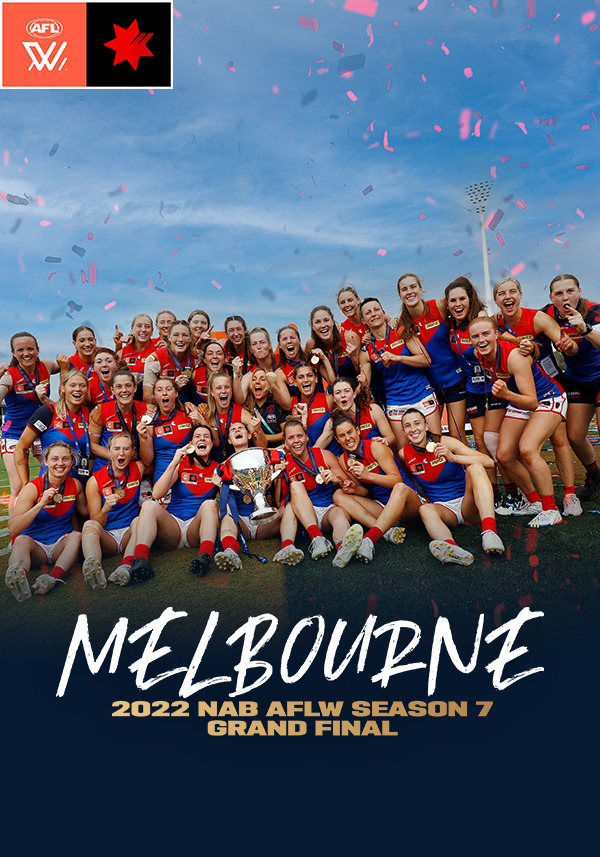 AFLW Premiers 2022 Melbourne Demons - Poster